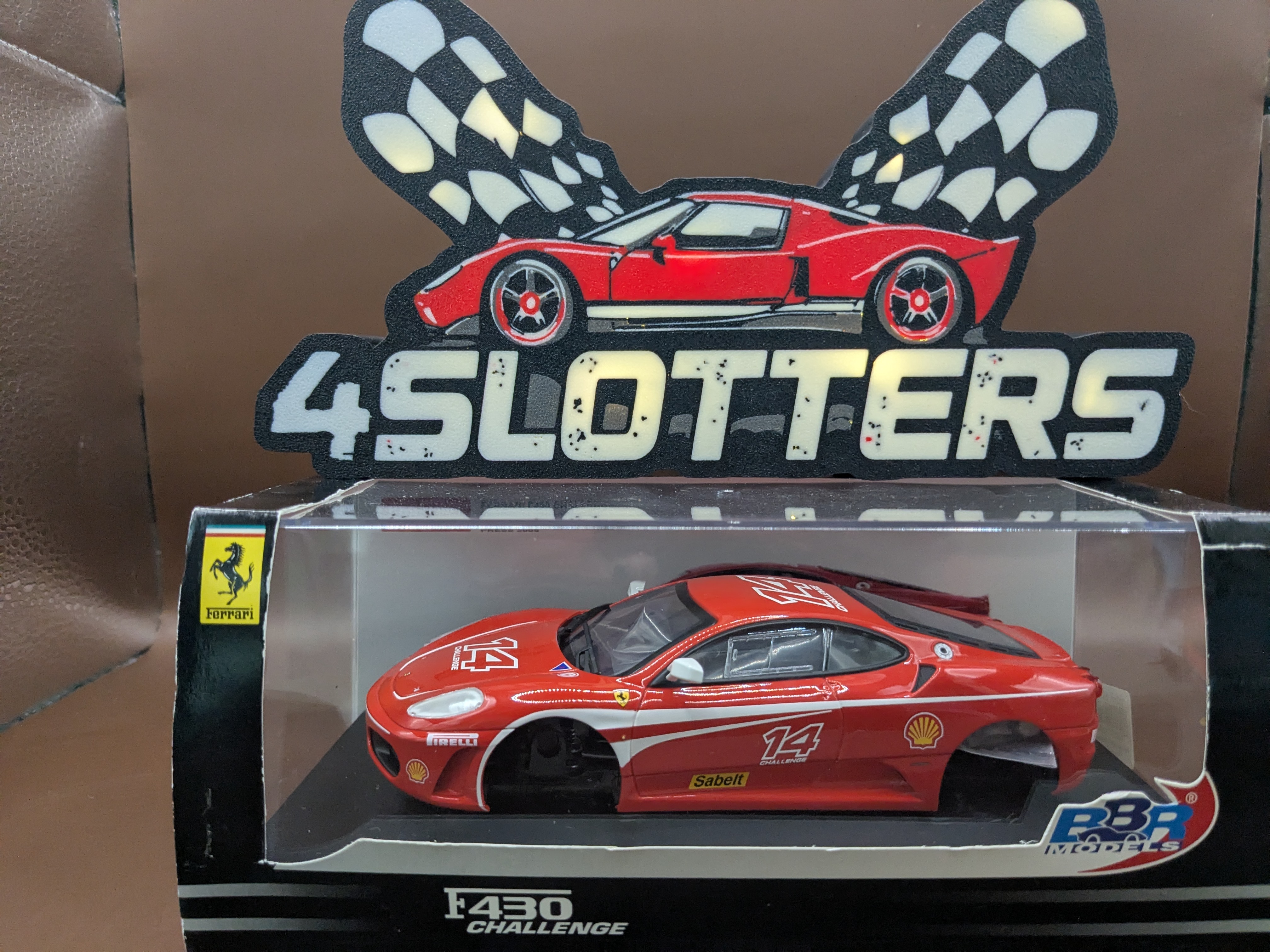 MB Slot BBR Ferrari F430 #14 Challenge Press 2005