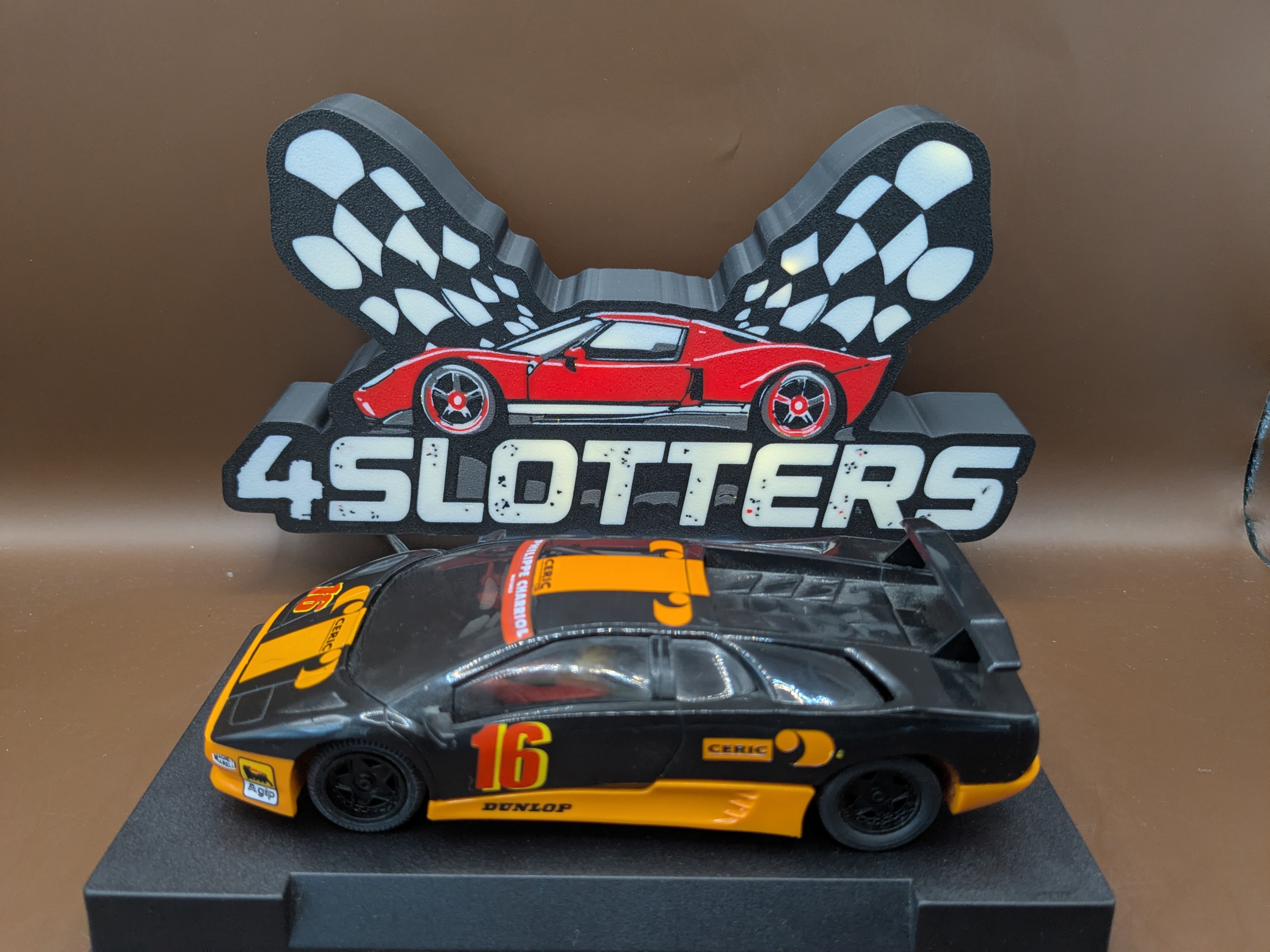 Scalextric Lamborghini Diablo #16 Ceric *USED*