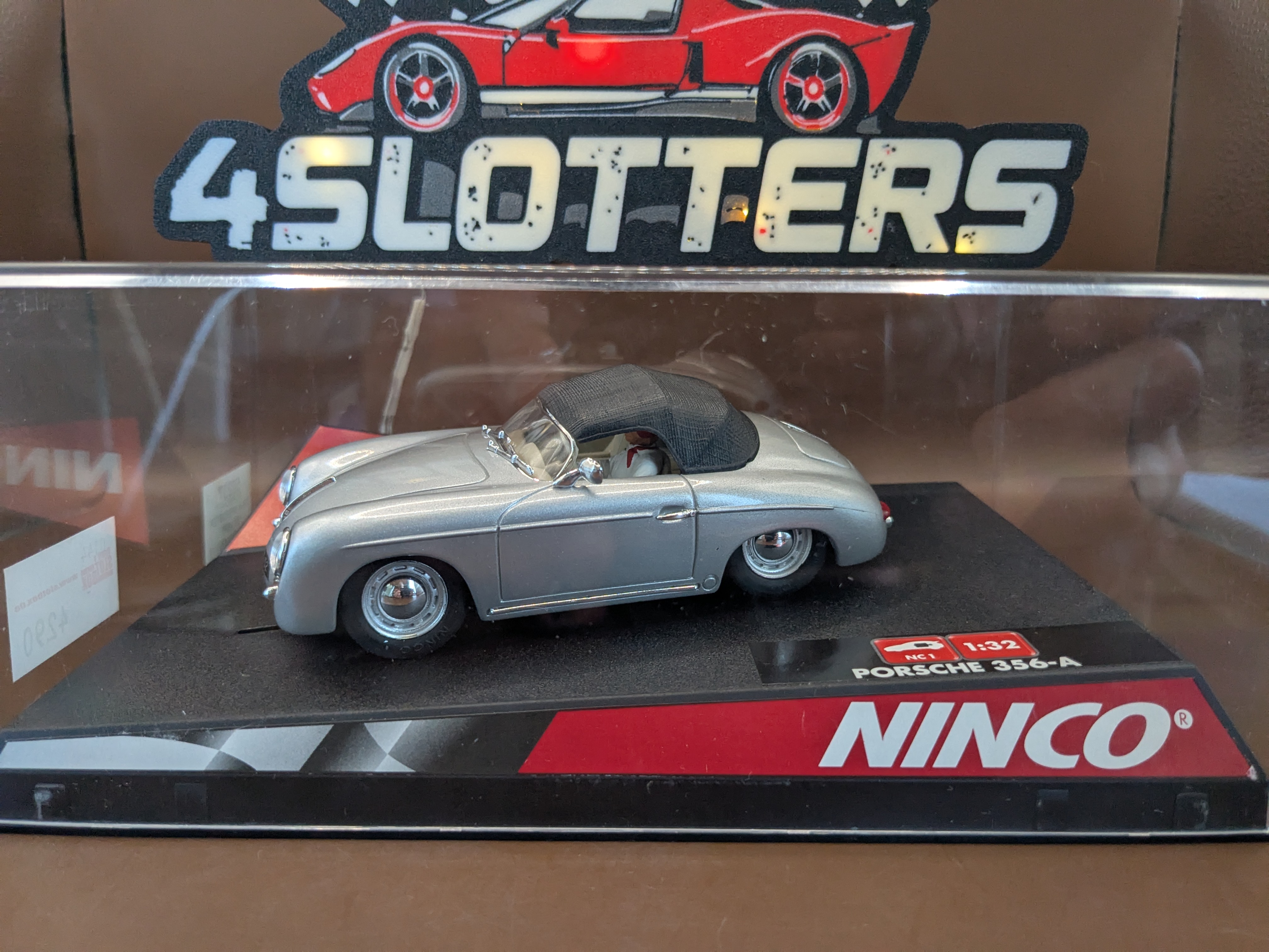Ninco Porsche 356A Roadcar Speedster Silver
