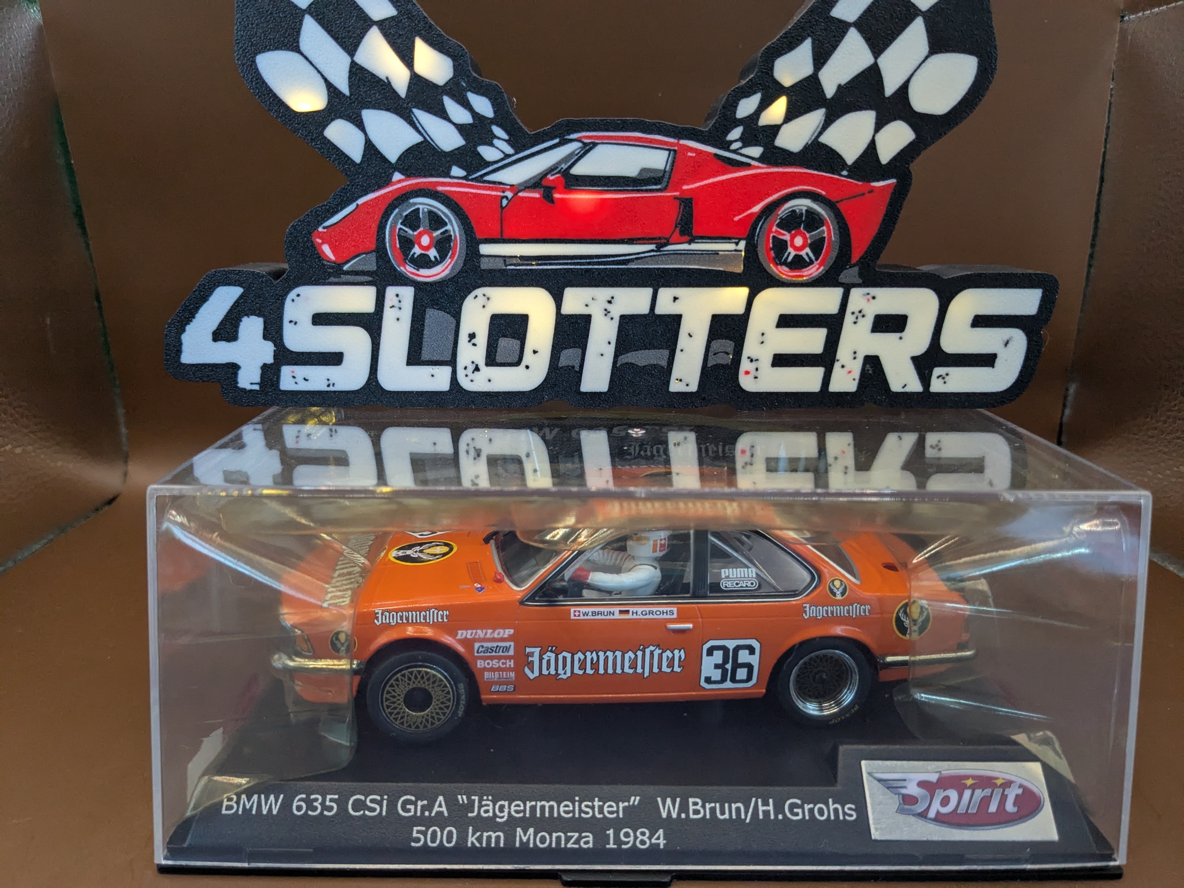 Spirit BMW 635 CSi Gr. A #36 Jagermeister 500km Monza 1984