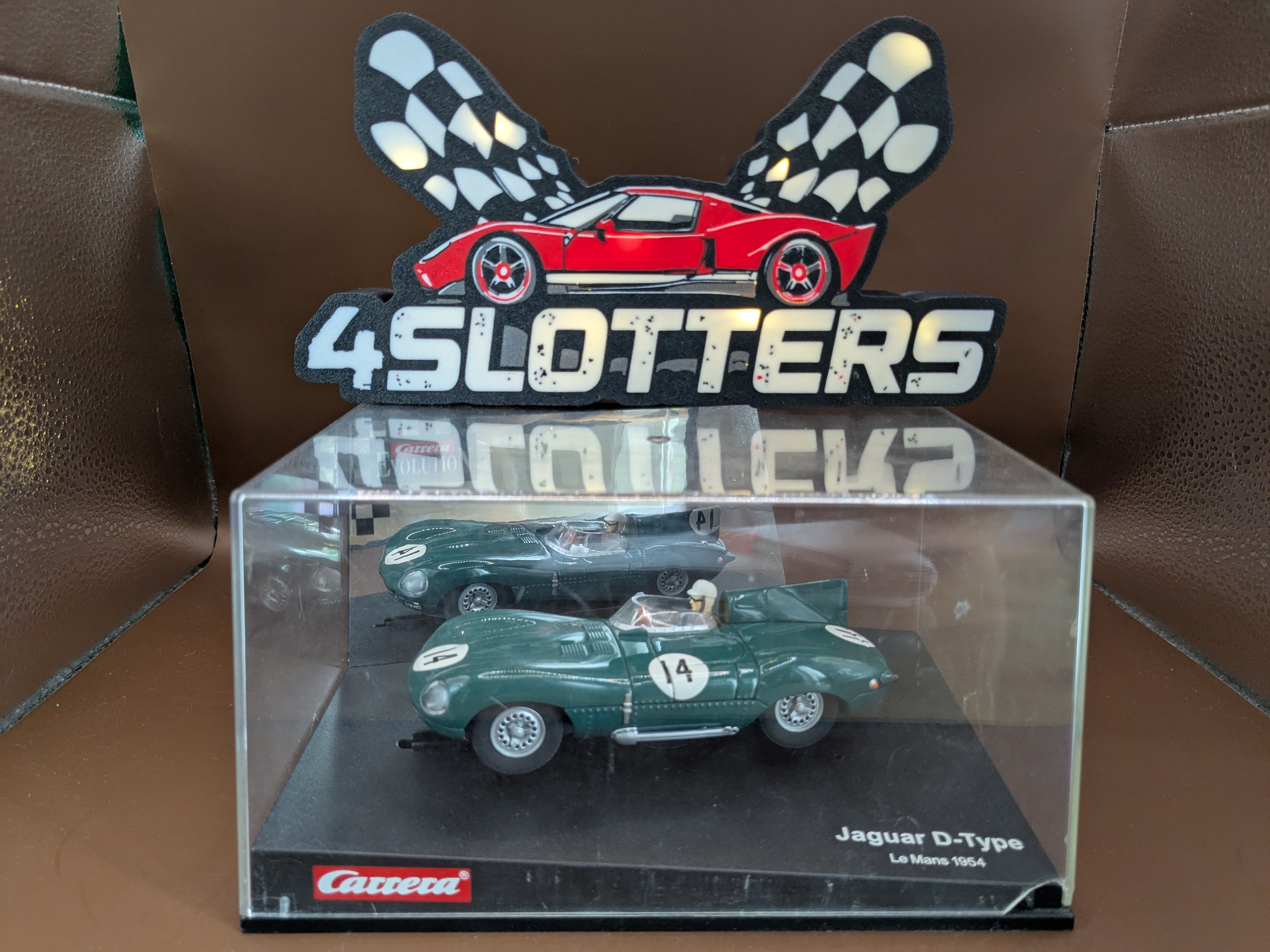 Carrera Evo Jaguar D-Type #14 Le Mans 1954