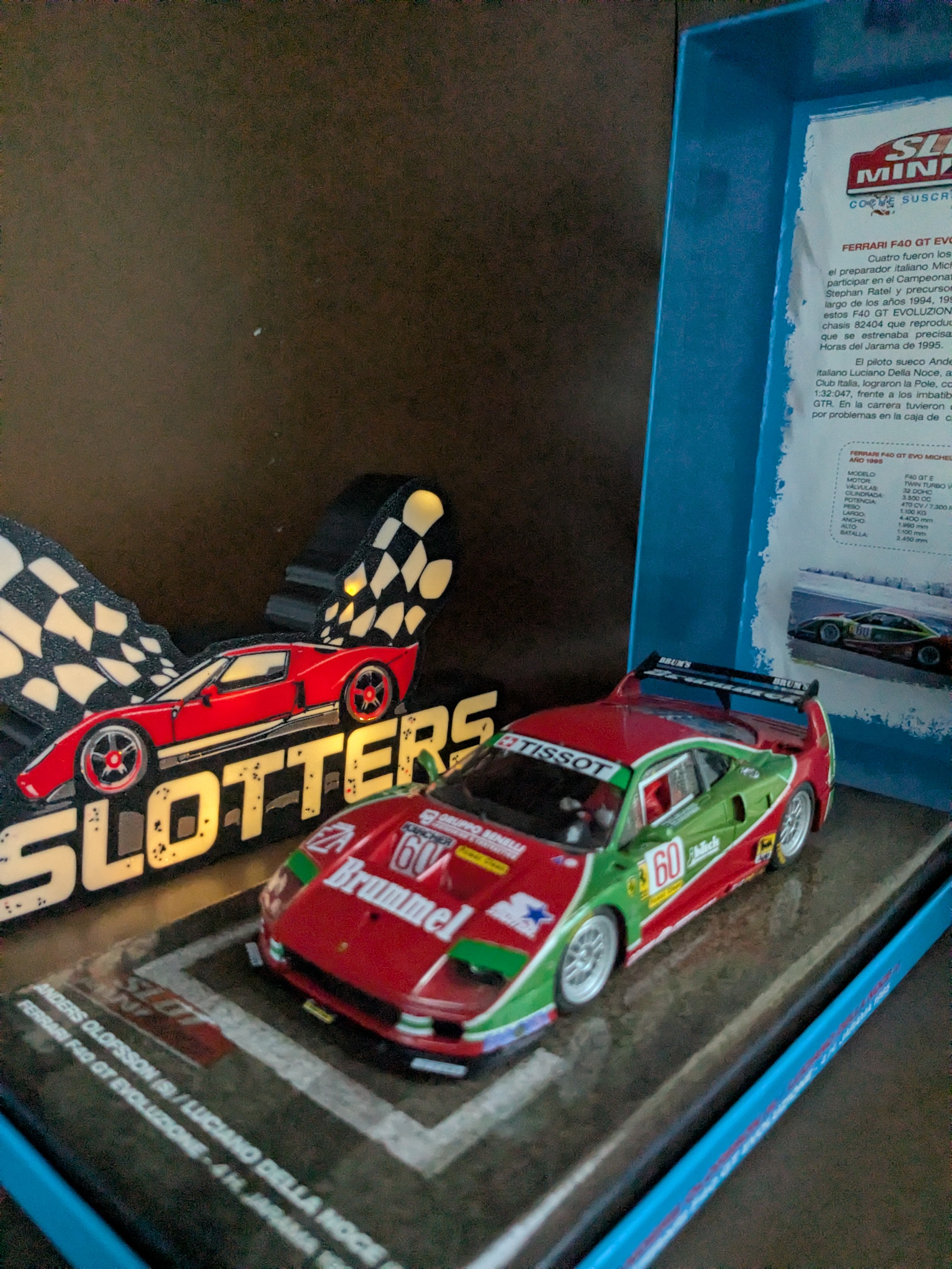 Fly Ferrari F40 GT Evoluzione #60 4h Jarama 1995