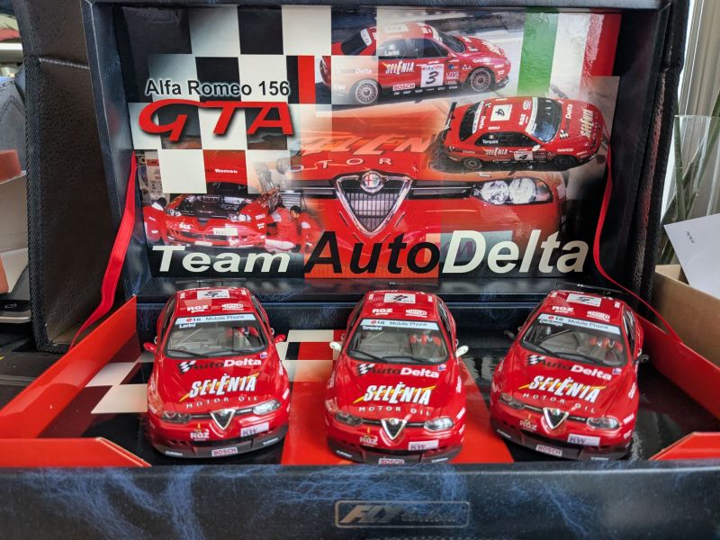 Fly Alfa Romeo 156 #3, 4, 5 Triple Pack Team Auto Delta ETCC 2003