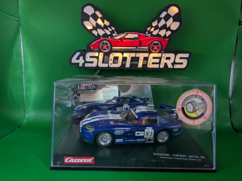 Carrera Evo Dodge Viper #81 Chamberlain Engineering *USED*