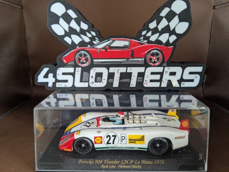 Fly Porsche 908 LH #27 3e Le Mans 1970 Helmut Marko