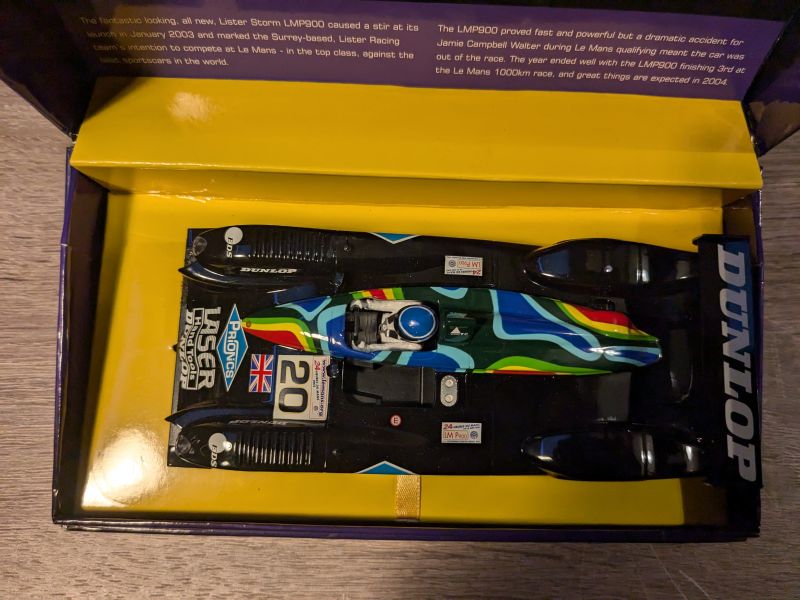 Scalextric Lister Storm LMP #20 Le Mans 2003