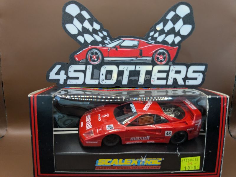 Scalextric Ferrari F40 #48 Endurance Maxell