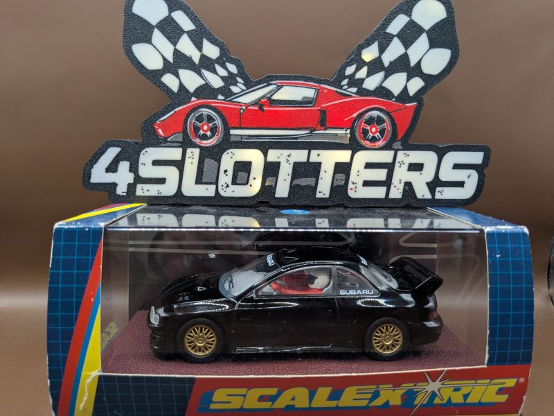 Scalextric Subaru Road Car Black Collectors Edition