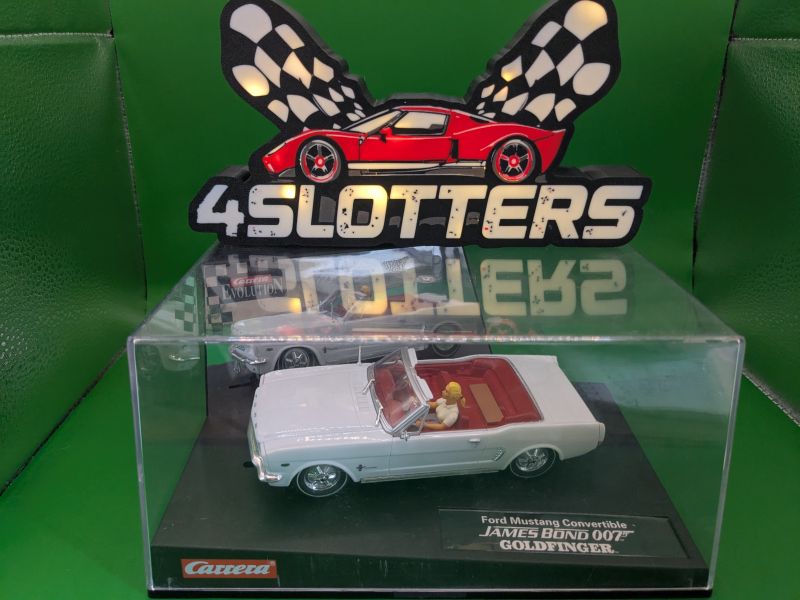 Carrera Evo Ford Mustang James Bond 007 Goldfinger