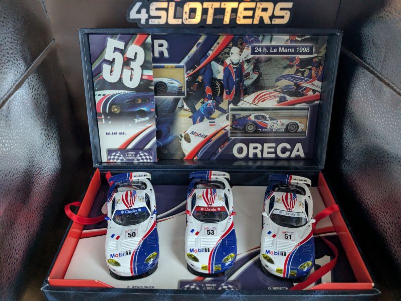 Fly Dodge Viper GTS-R #50, 51, 53 Triple Pack Team Oreca 24h Le Mans 1998