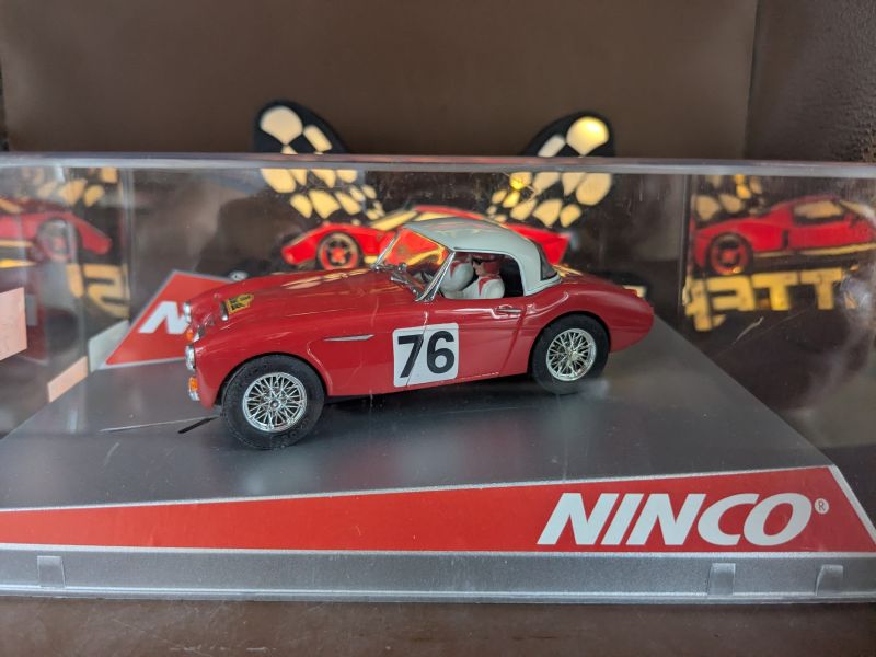 Ninco Austin Healey 3000 MK1 Hardtop #76 Liege-Rome-Liege