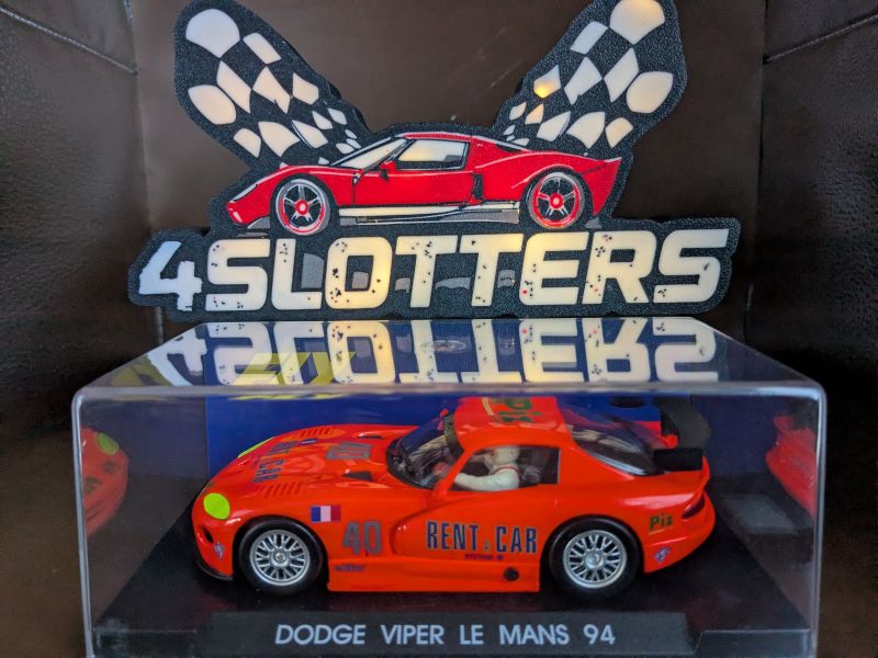 Fly Dodge Viper GTS-R #40 Rent A Car 24h Le Mans 1994
