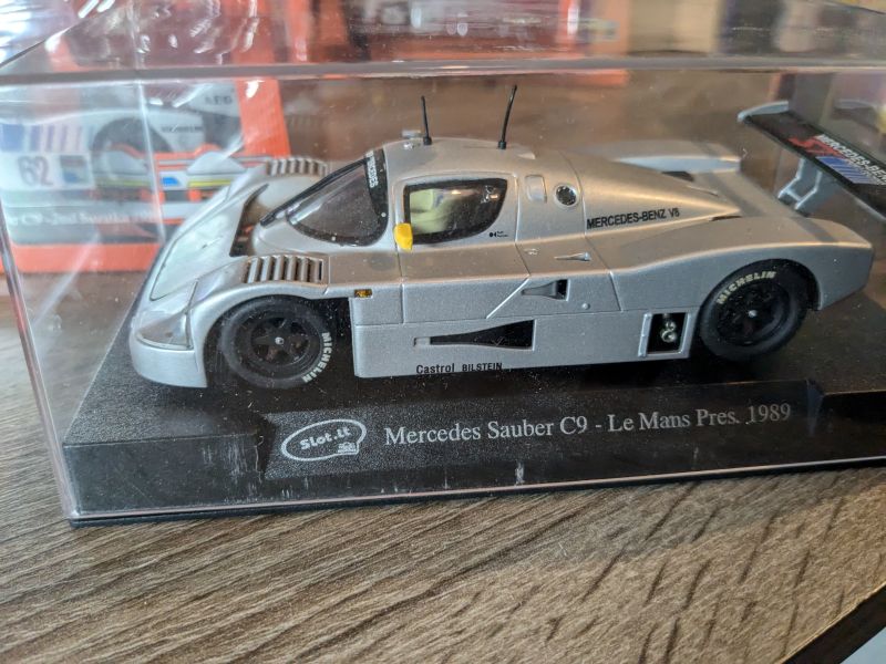 Slot.It Mercedes Sauber C9 Le Mans Presentation Suzuka 1989