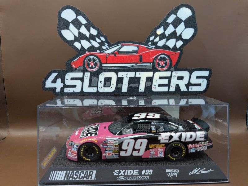 Scalextric Nascar Ford Taurus #99 Exide Batteries