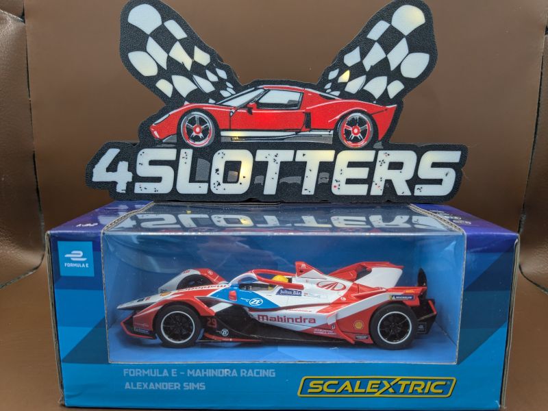 Scalextric Formula E #29 Mahindra Racing Alexander Sims