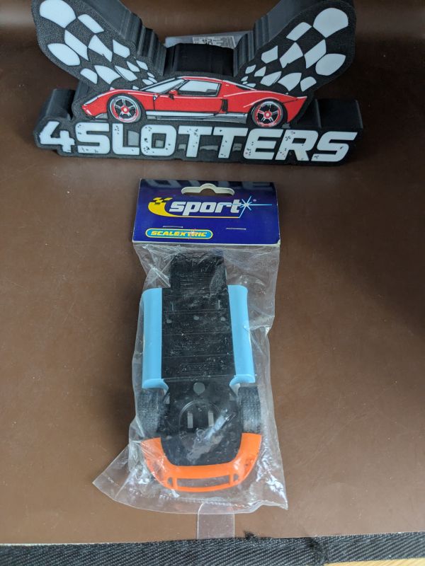 Scalextric chassis Ford GT40 Gulf #6 underpan