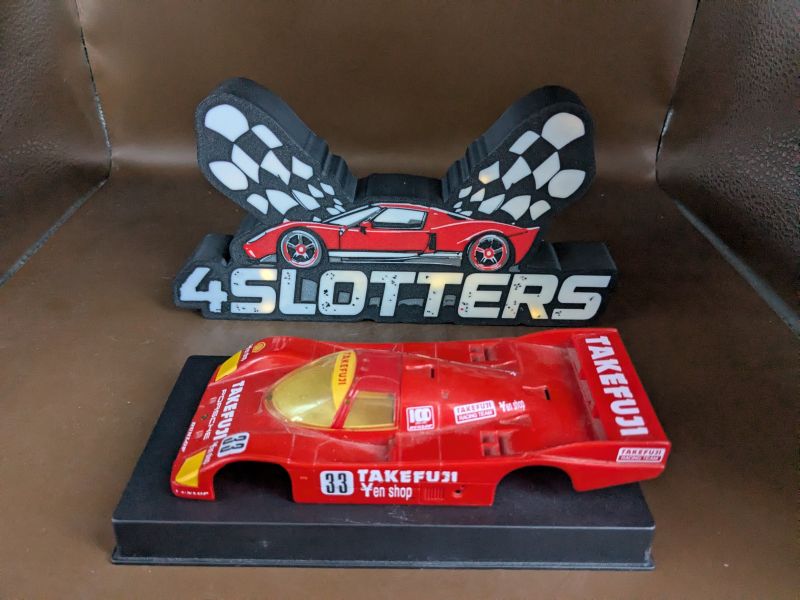 Body Scalextric Porsche 962 #33 Takefuji *USED*