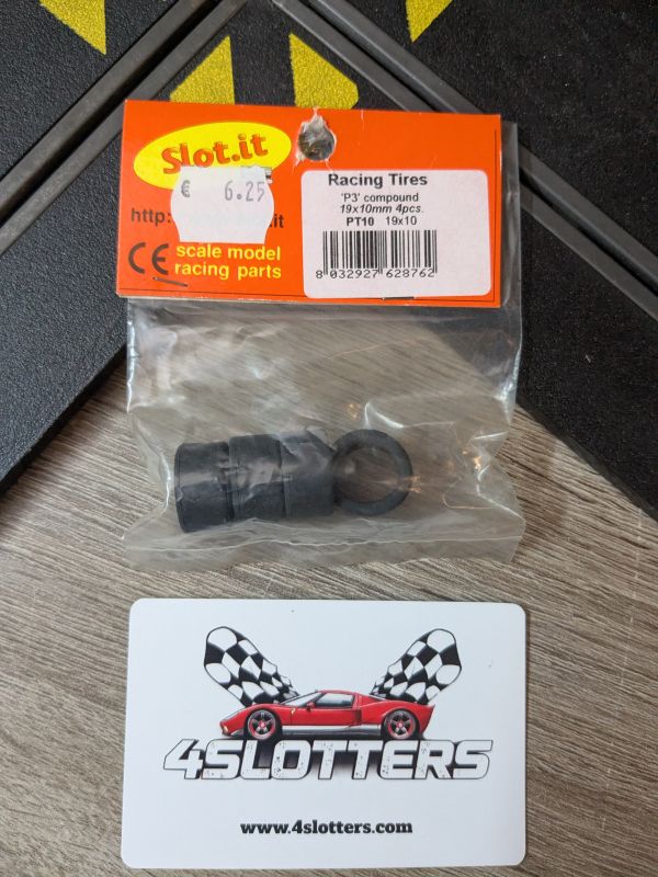 Racing Tires Slot.It P3 compound 19x10 PT10 4 pieces