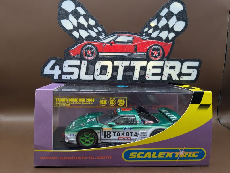 Scalextric Honda NSX #18 Takata Dome