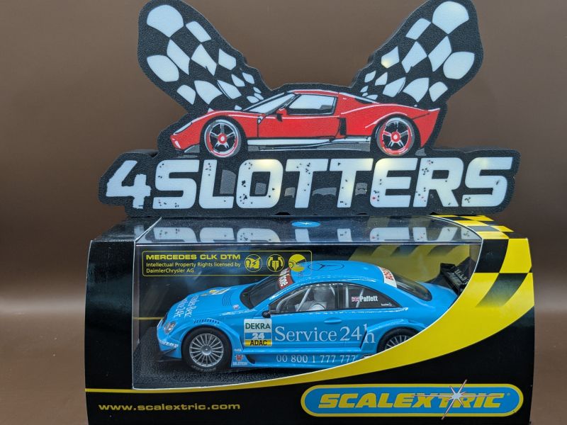 Scalextric Mercedes CLK #24 Service 24h DTM Limited