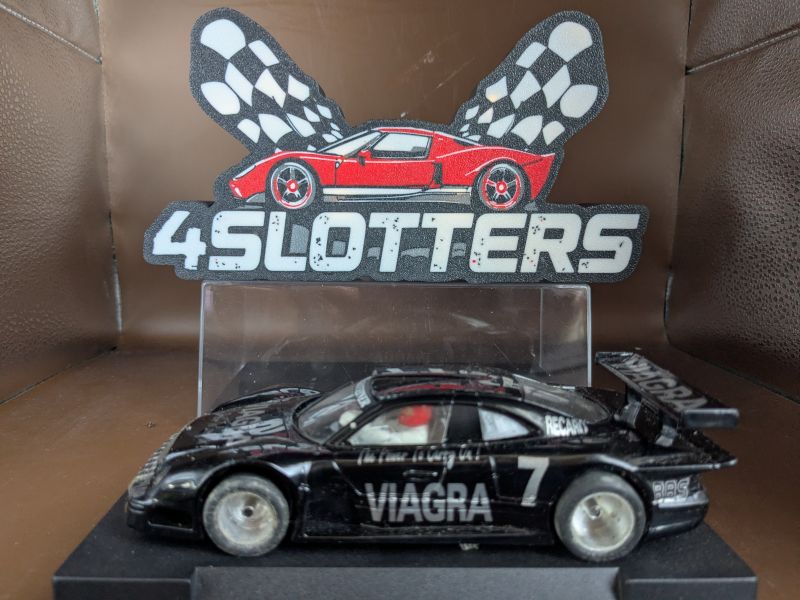 Ninco Mercedes CLK GTR Customised Viagra *USED*